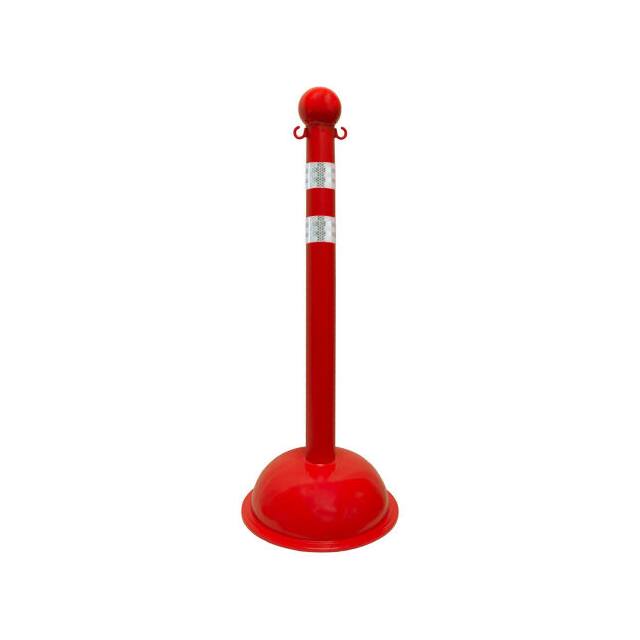99951 32" POLE, 41"H, W/BALL TOP & C-H