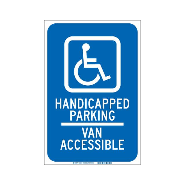 90018 HANDICAPPED PARKING VAN ACCESSIB