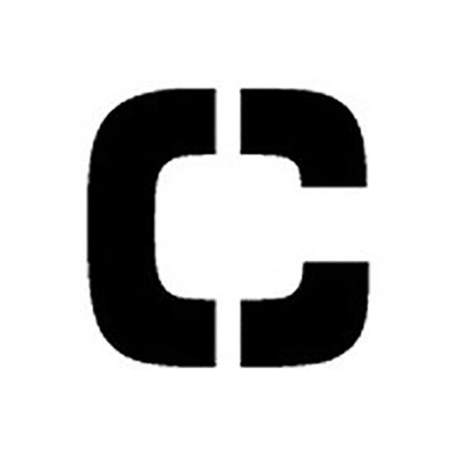 PMC36-C NMC INDIVIDUAL CHARACTER STENCIL