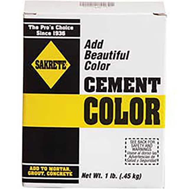 B650941 SAKRETE CEMENT COLOR BROWN, 1 LB