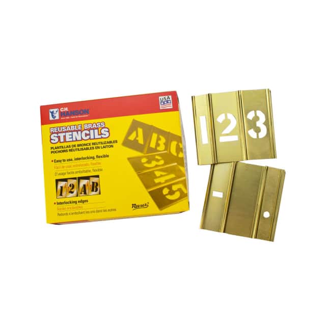 10015 5" INTERLOCKING STENCIL NUMBERS,