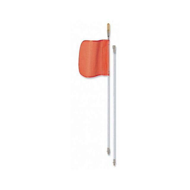 FS6L-O CHECKERS 6' HEX BASE WARNING WHI