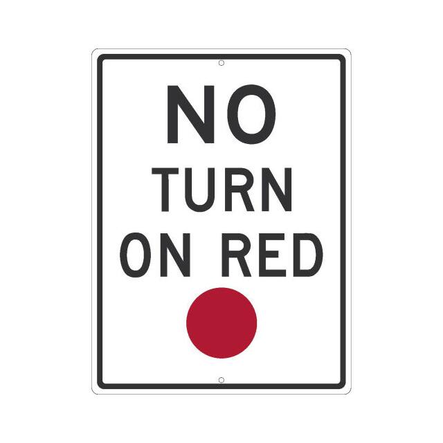 TM533J NMC TRAFFIC SIGN, ALL TRAFFIC W/