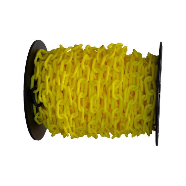 80102 PLASTIC BARRIER CHAIN ON A REEL,