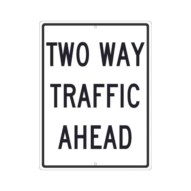 TM517K NMC TRAFFIC SIGN, TWO WAY TRAFFI