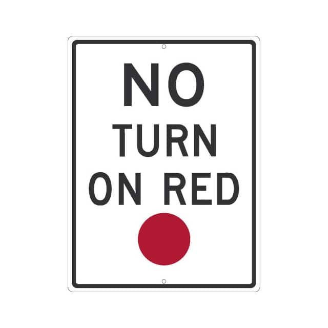 TM533K NMC TRAFFIC SIGN, ALL TRAFFIC W/