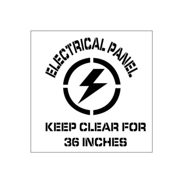 PMS226 NMC PLANT MARKING STENCIL 20X20,