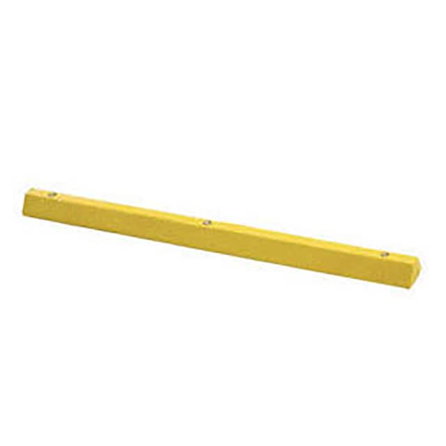 S6PBYL-L PARKING CURB W/HARDWARE 72"L X 4