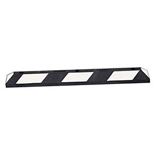 B1504069 RUBBER VEHICLE STOP 3'L, CONCRET