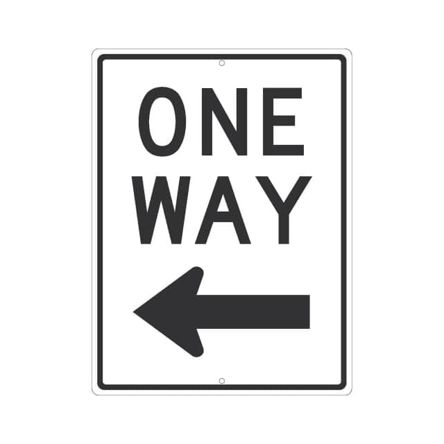 TM510K NMC TRAFFIC SIGN, ONE WAY ARROW