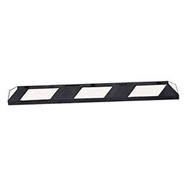B1504194 RUBBER VEHICLE STOP 3'L, ASPHALT