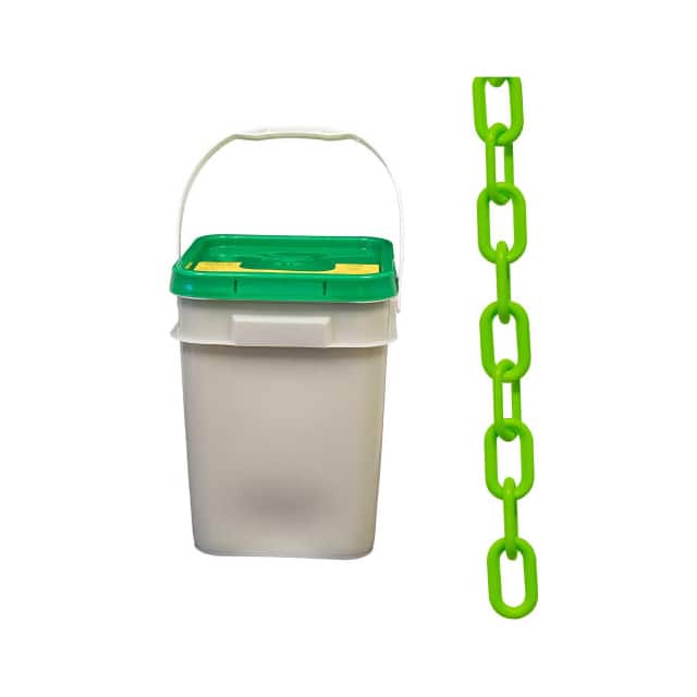 80014-P PLASTIC BARRIER CHAIN IN A PAIL,
