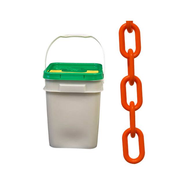 80012-P PLASTIC BARRIER CHAIN IN A PAIL,