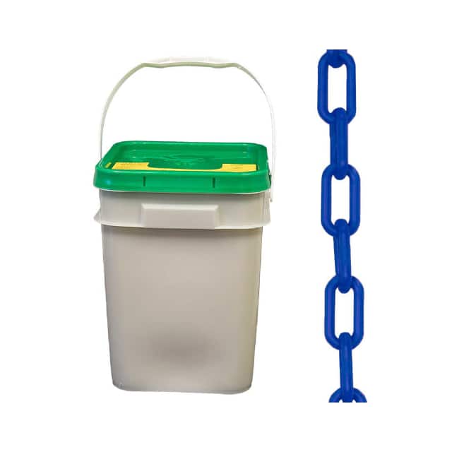 80006-P PLASTIC BARRIER CHAIN IN A PAIL,