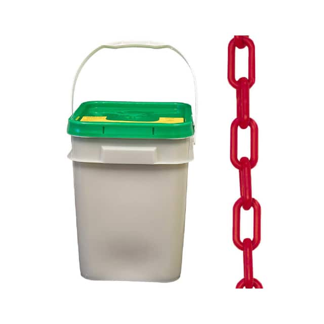 80005-P PLASTIC BARRIER CHAIN IN A PAIL,