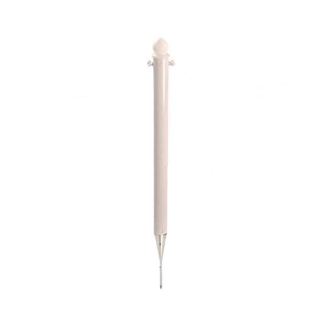 822003W NON-REFLECTIVE POST W/GROUND STA