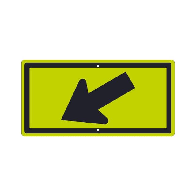 TM607DG NMC TRAFFIC SIGN, DIAGONAL ARROW