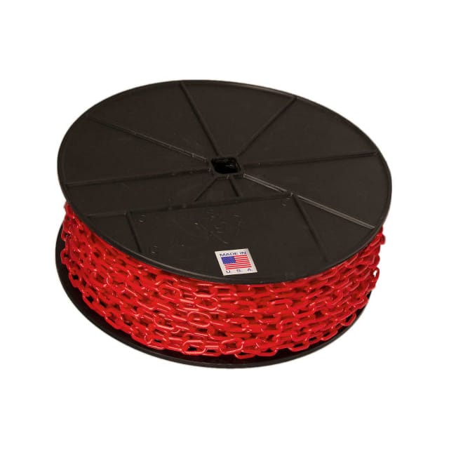 105 PLASTIC BARRIER CHAIN ON A REEL,