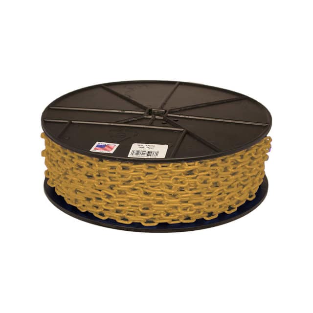 109 PLASTIC BARRIER CHAIN ON A REEL,