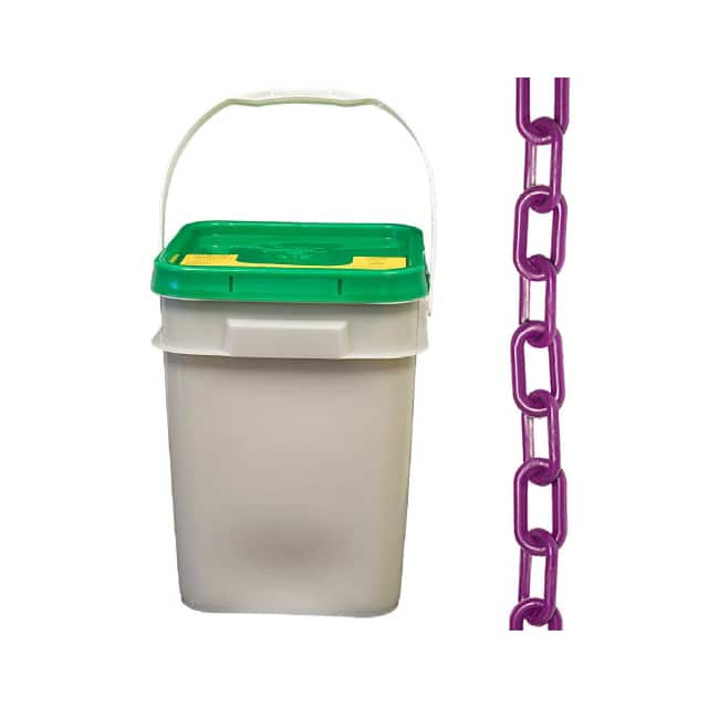 50023-P PLASTIC BARRIER CHAIN IN A PAIL,