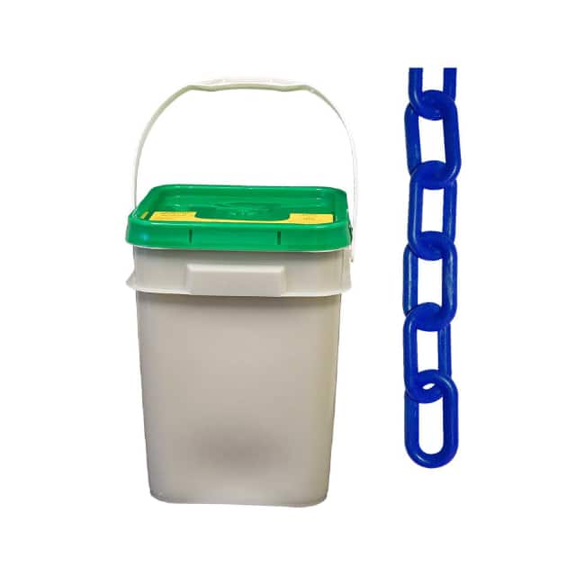 50026-P PLASTIC BARRIER CHAIN IN A PAIL,