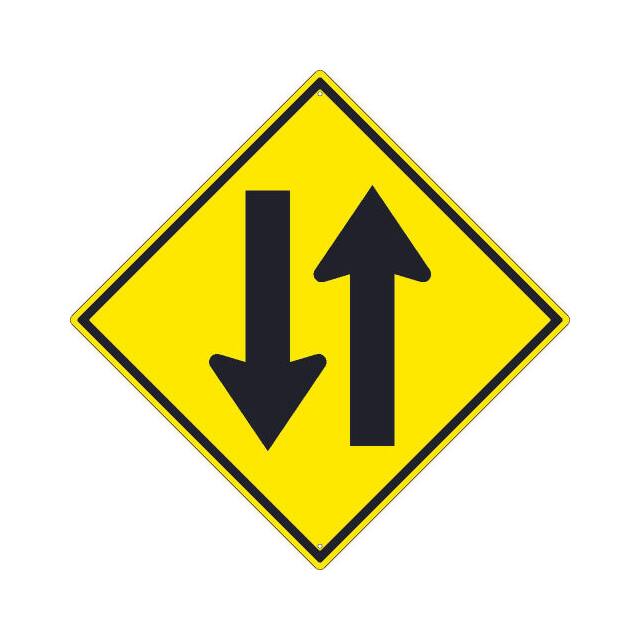 TM238K NMC TRAFFIC SIGN, TWO WAY TRAFFI