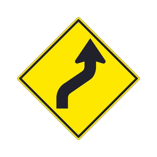 TM243K NMC TRAFFIC SIGN, LANE SHIFT ARR