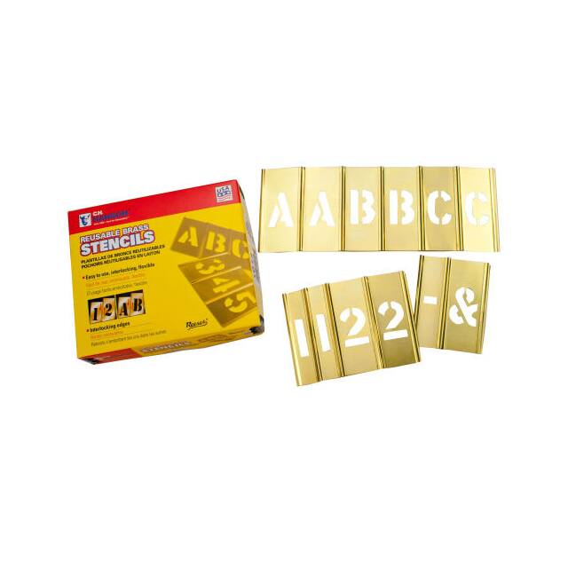 10113 3" INTERLOCKING STENCIL LETTERS