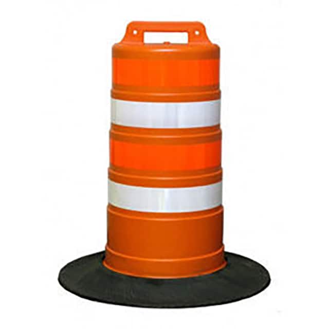 442375 PLASTIC SAFETY DRUM W/ENGINEER S