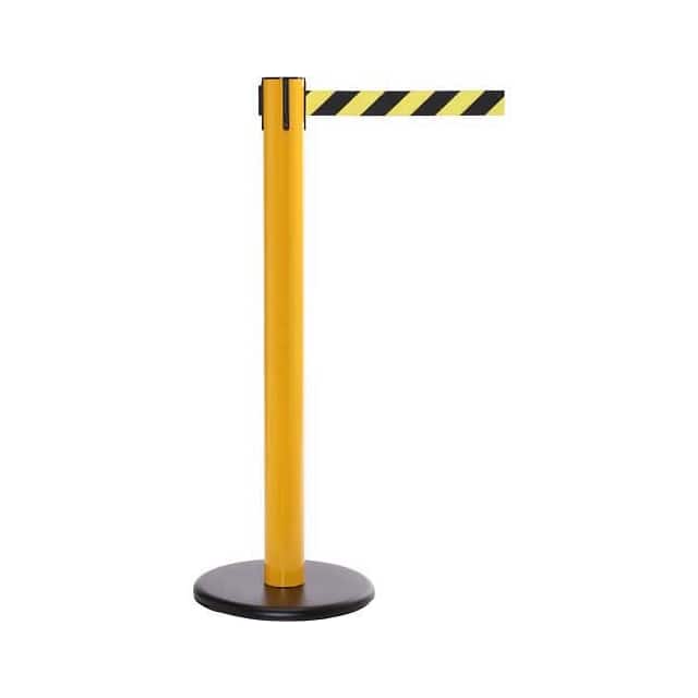 SPRO300Y-YB SAFETY BARRIER W/16'L/BLACK DIAG