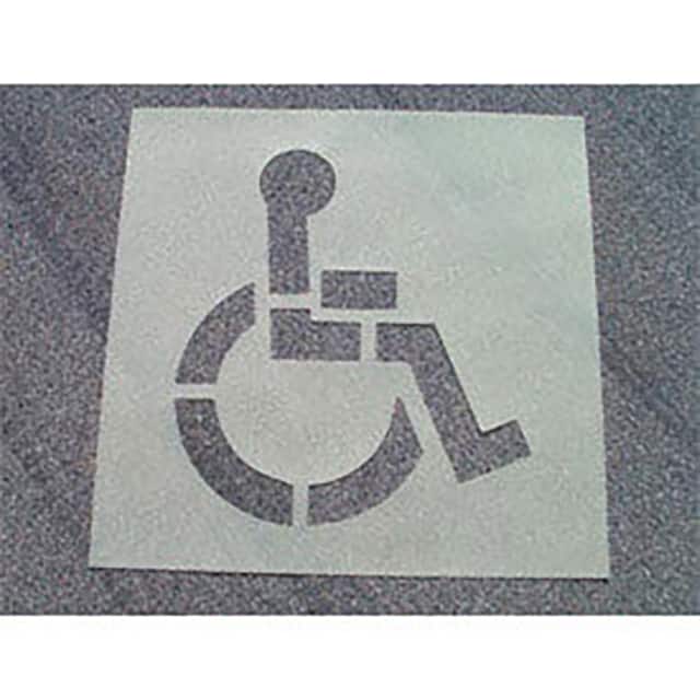 PMS50 HEAVY DUTY STENCIL HANDICAPPED P