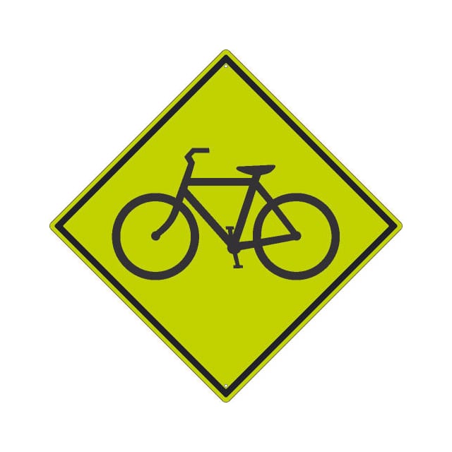 TM183DG NMC TRAFFIC SIGN, BIKE SYMBOL (G