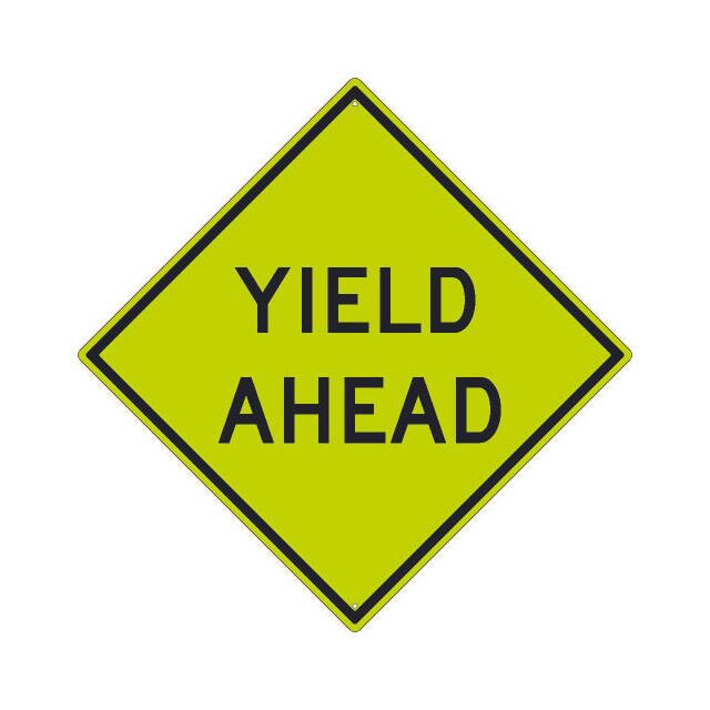 TM610DG NMC TRAFFIC SIGN, YIELD AHEAD SI