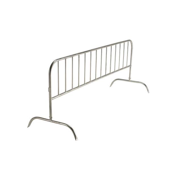 652833 CROWD CONTROL BARRIER ED STEEL,