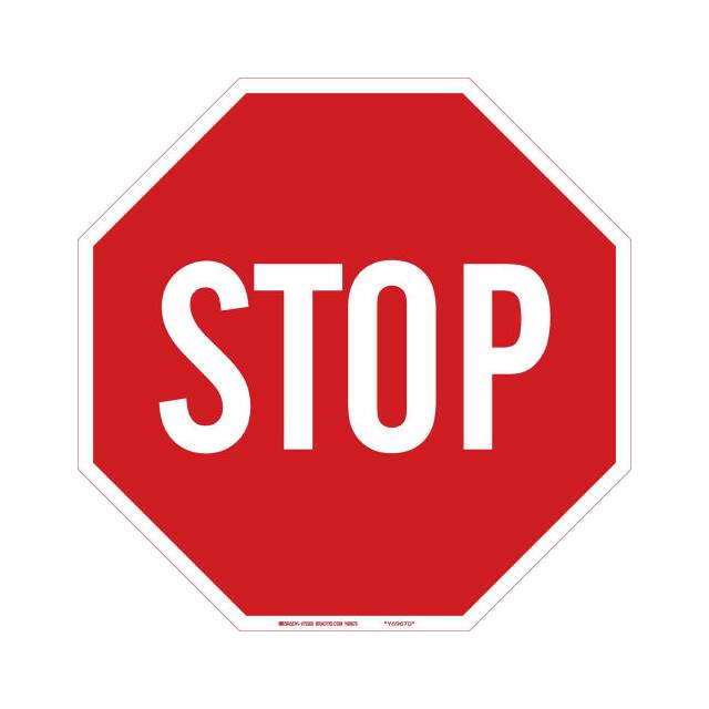94145 STOP SIGN, HIP REFLECTIVE SIGN,