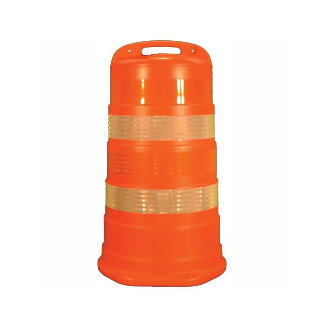 03-782-4HI TRAFFIC BARREL DRUM W/(4) 4" HIG