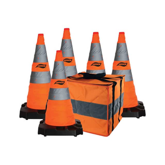1186-5 28" HD COLLAPSIBLE SAFETY CONE W