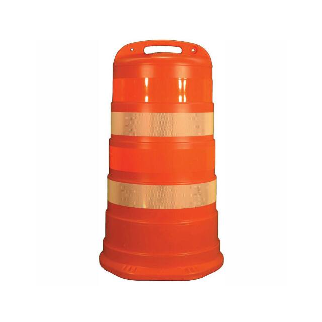 03-782-4FP TRAFFIC BARREL DRUM W/(4) 4" DIA