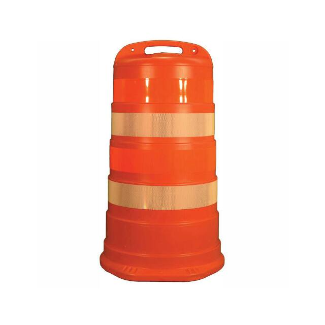 03-782-6FP TRAFFIC BARREL DRUM W/(4) 6" DIA