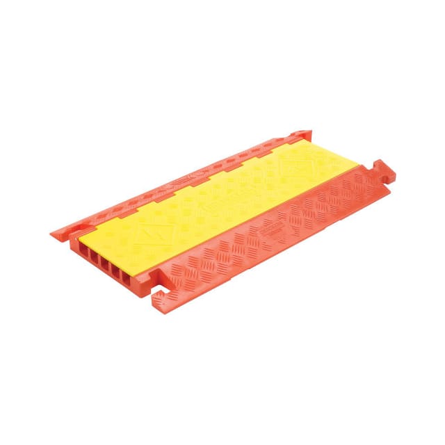 CP5X125-Y/O HEAVY DUTY CABLE GUARD, 5-CHANNE