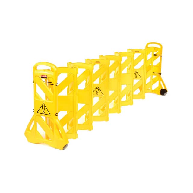 FG9S1100YEL EXTENDABLE MOBILE BARRIER