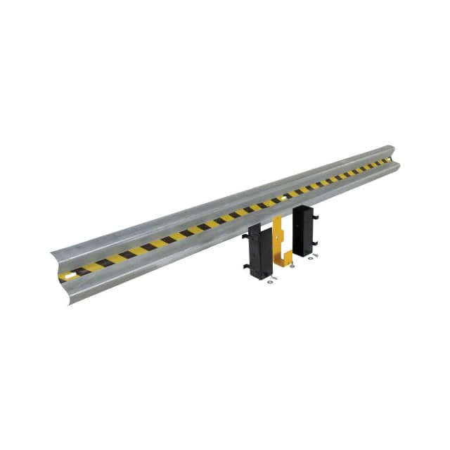GR-H2R-DI-12-HDG 12'L DROP-IN GUARD RAIL W/(3) BR