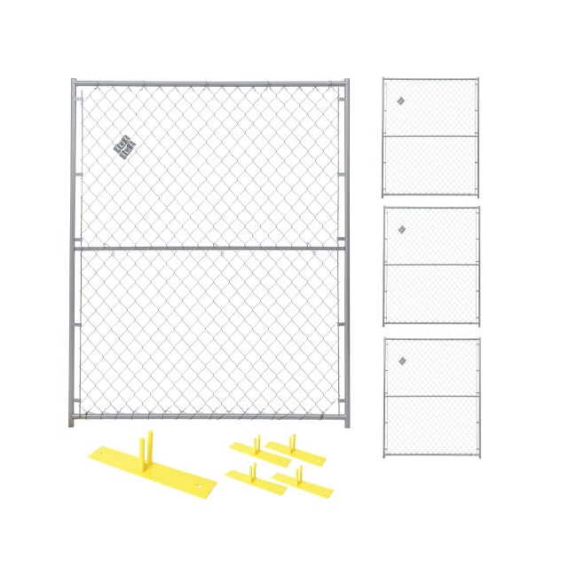 260549 CHAIN LINK FENCE, POWDER COAT FI