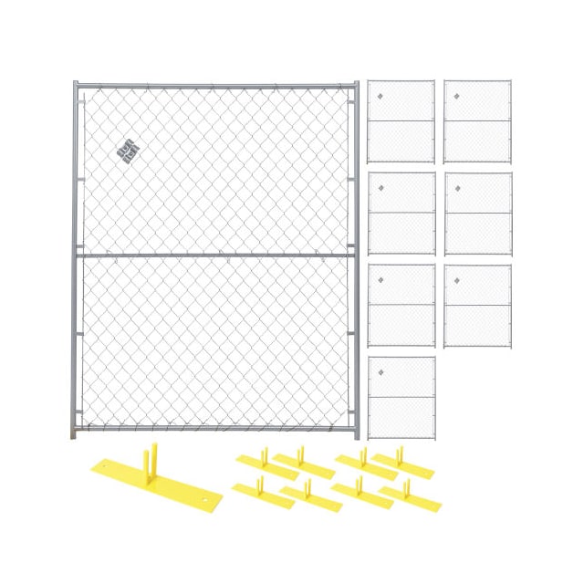 260550 CHAIN LINK FENCE, POWDER COAT FI