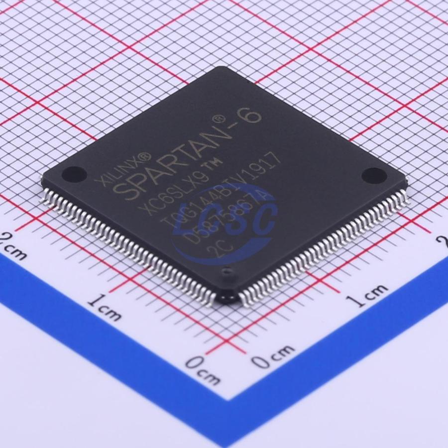 XC6SLX9-2TQG144C The Xilinx XC6SLX9-2TQG144C is an Application Specific Microcontroller. It features RoHS3 compliance and an MSL of 1 Unlimited.
