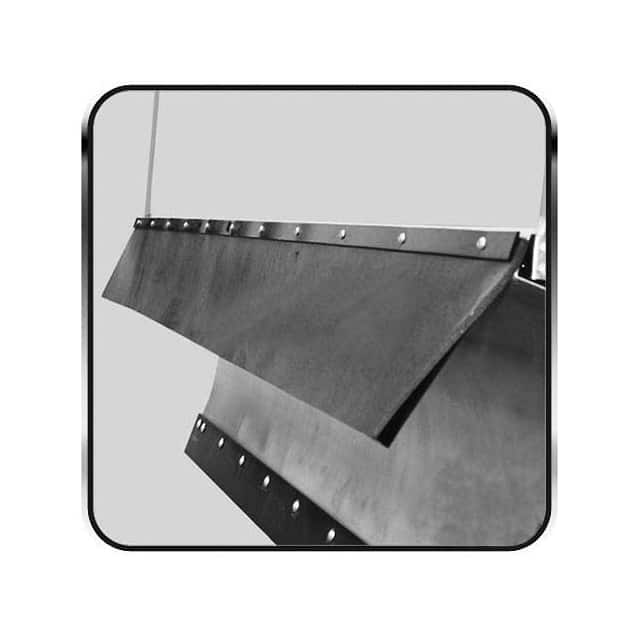 1309090 SNOW DEFLECTOR, 90IN, RUBBER