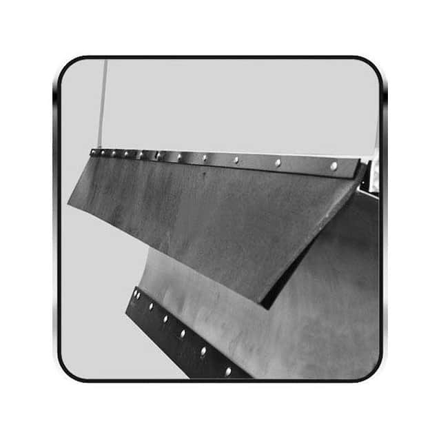 1309102 SNOW DEFLECTOR, 102IN, RUBBER