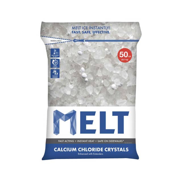 MELT50CC-PLT MELT 50 LB. BAG CALCIUM CHLORIDE