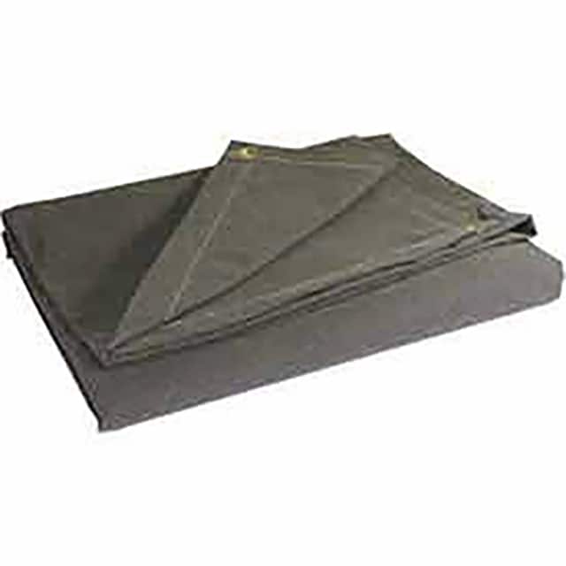 CTF-10-01-0810 9.93 OZ FLAME RESIST CANVAS TARP