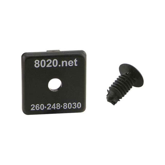 2015-PLAIN 1010 END CAP, PLAIN, 1X1X1/8", B